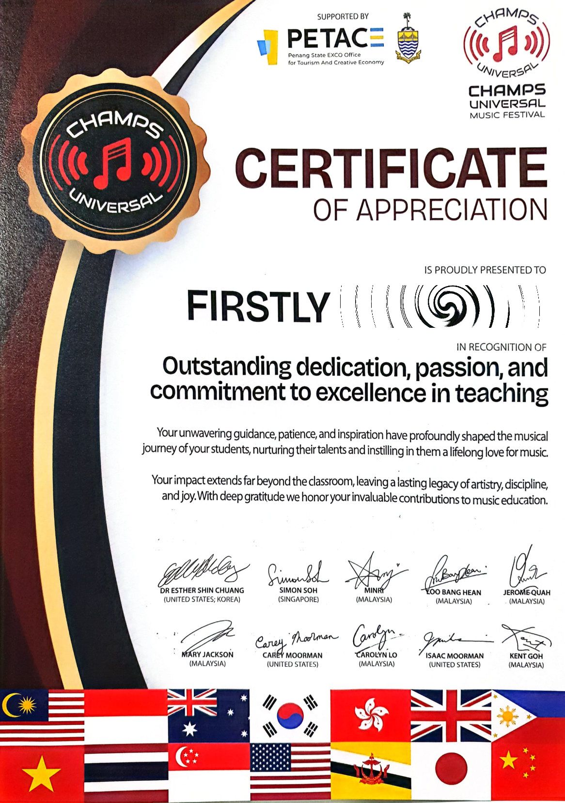 Portrait Certificate 6